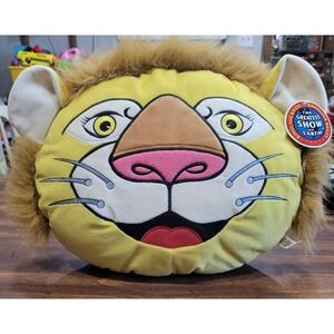 Ringling Brothers and Barnum & Bailey Circus Lion Pillow Head Rare 16"